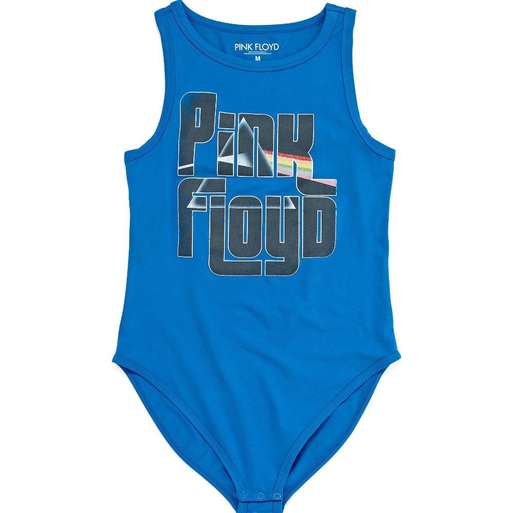 Hybrid & Company Pink Floyd Blue Graphic Bodysuit